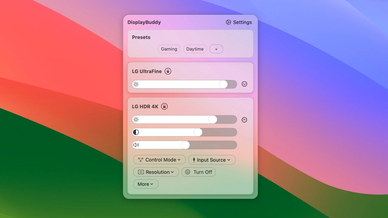 DisplayBuddy 截图 2