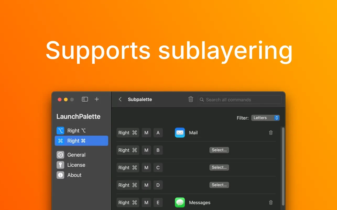 LaunchPalette – App Switcher 截图 2