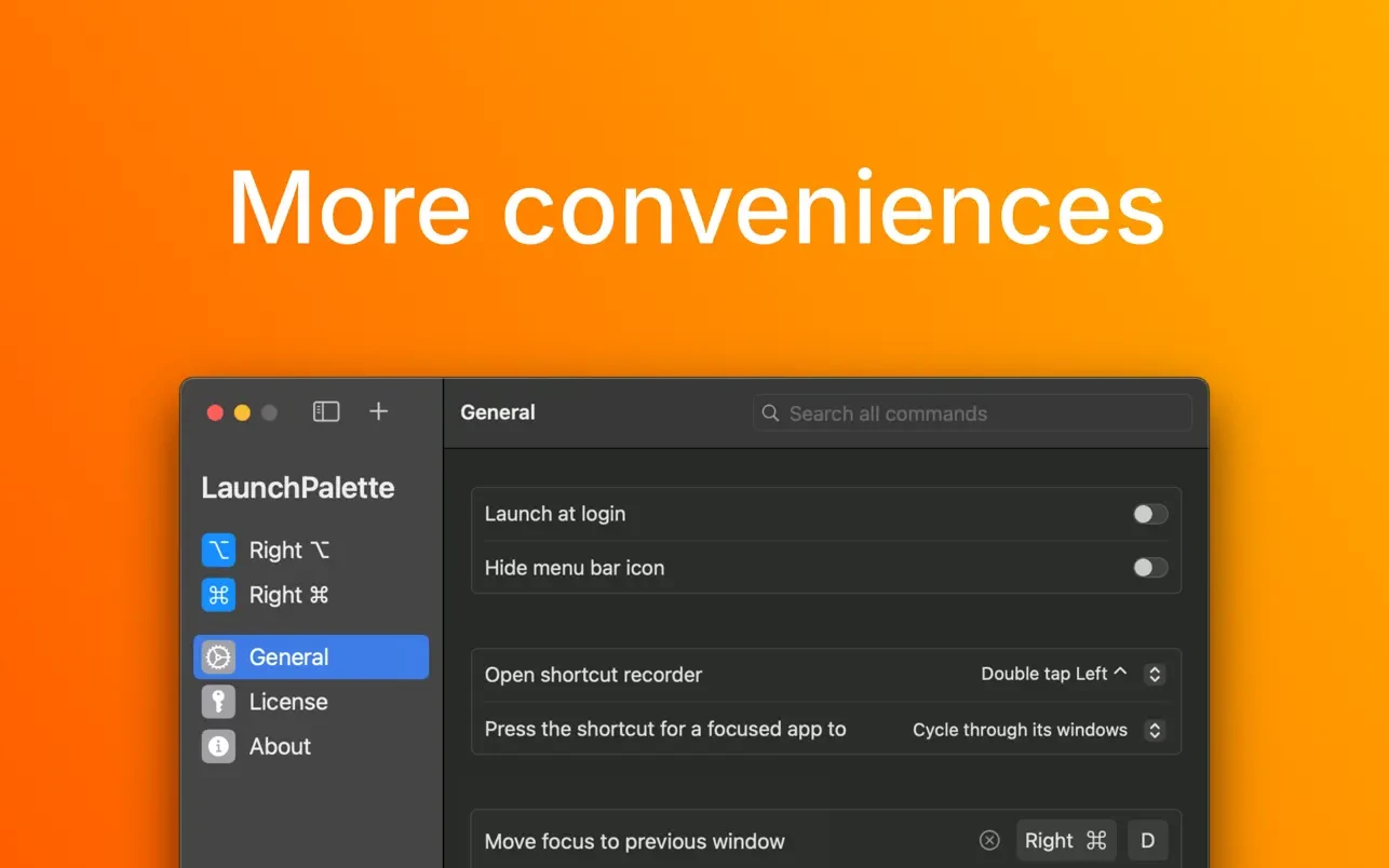 LaunchPalette – App Switcher 截图 4