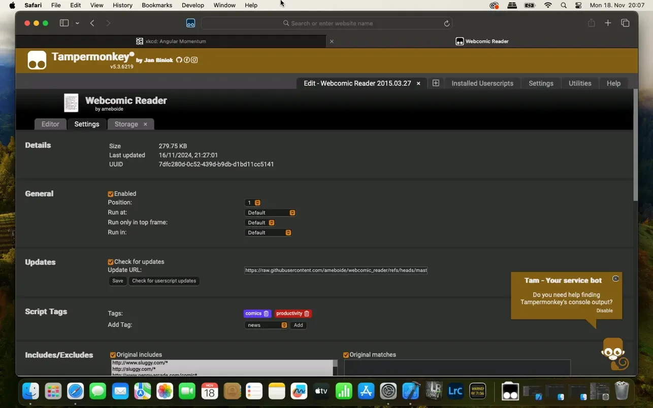Tampermonkey for Safari 截图 5