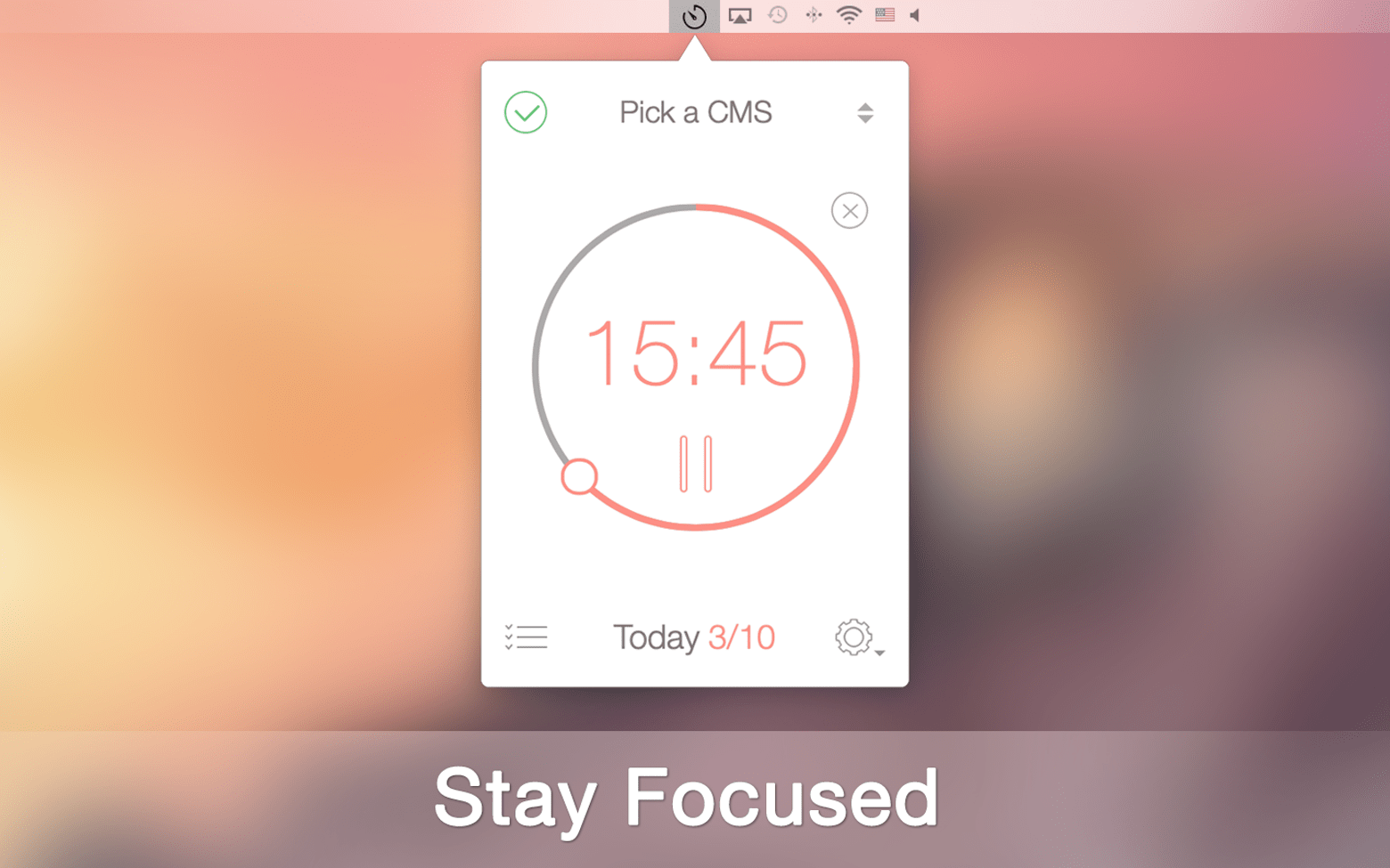 Be Focused Pro 截图 1