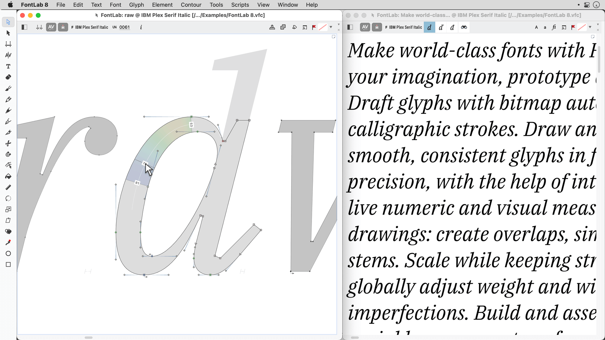 FontLab 8 截图 3