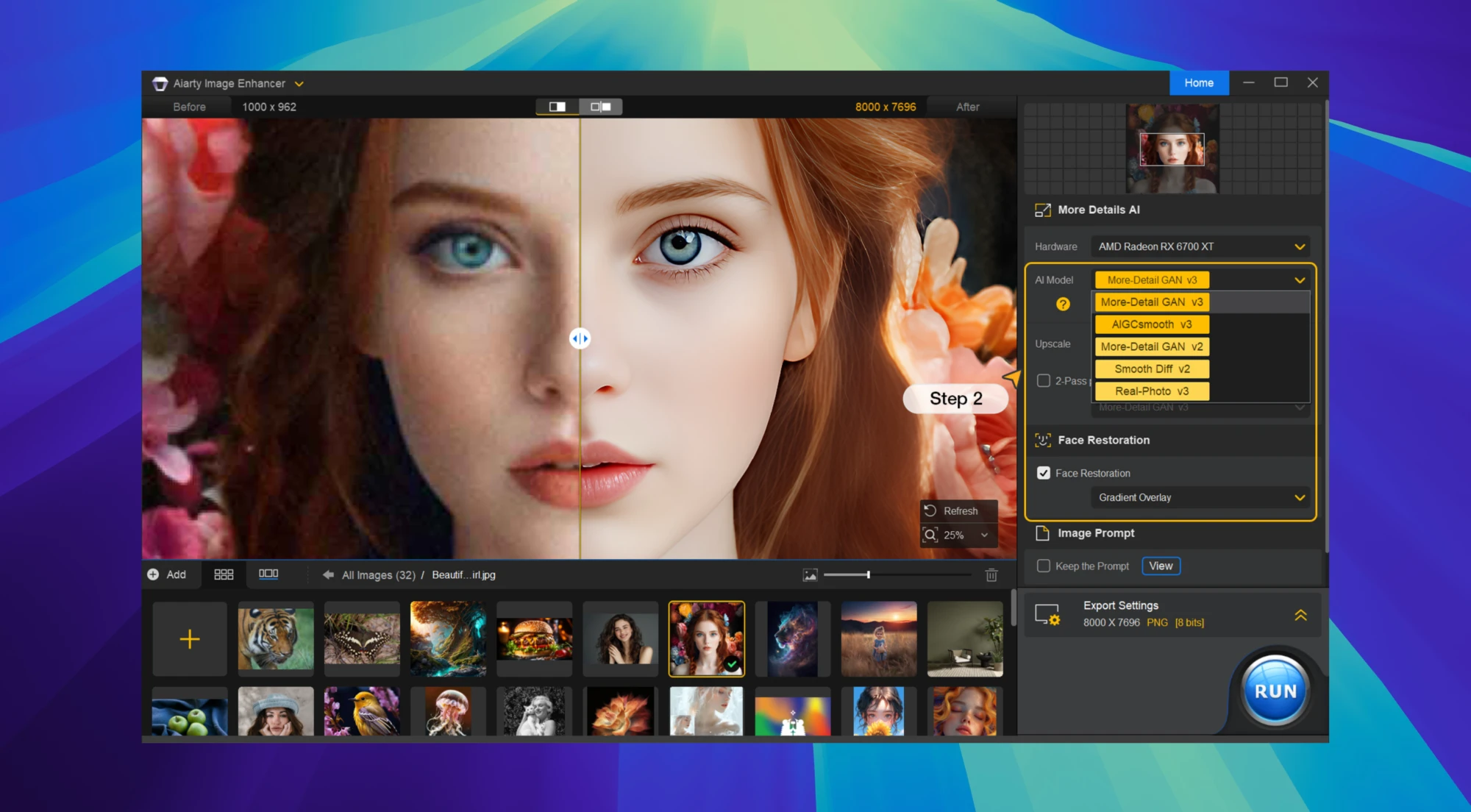 Aiarty Image Enhancer 截图 2