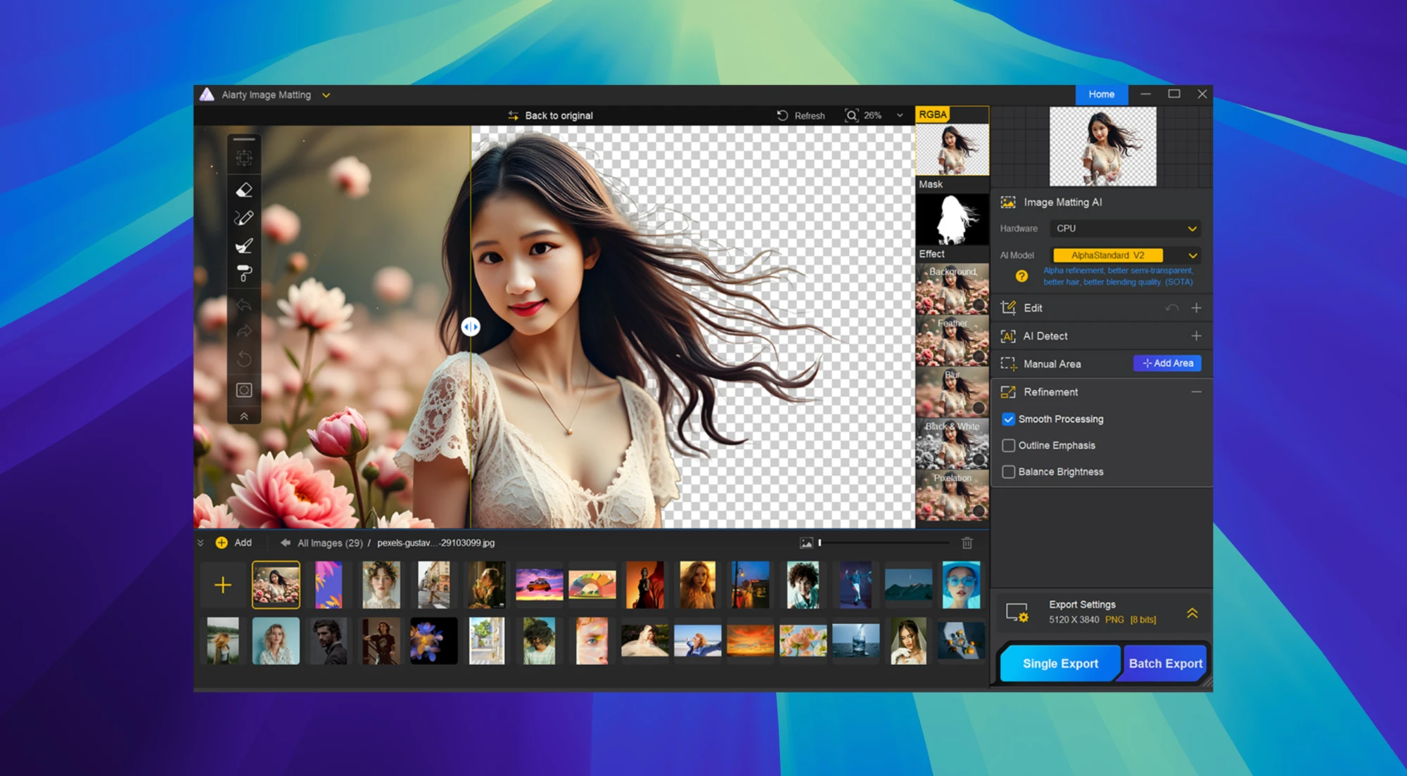Aiarty Image Matting 截图 2