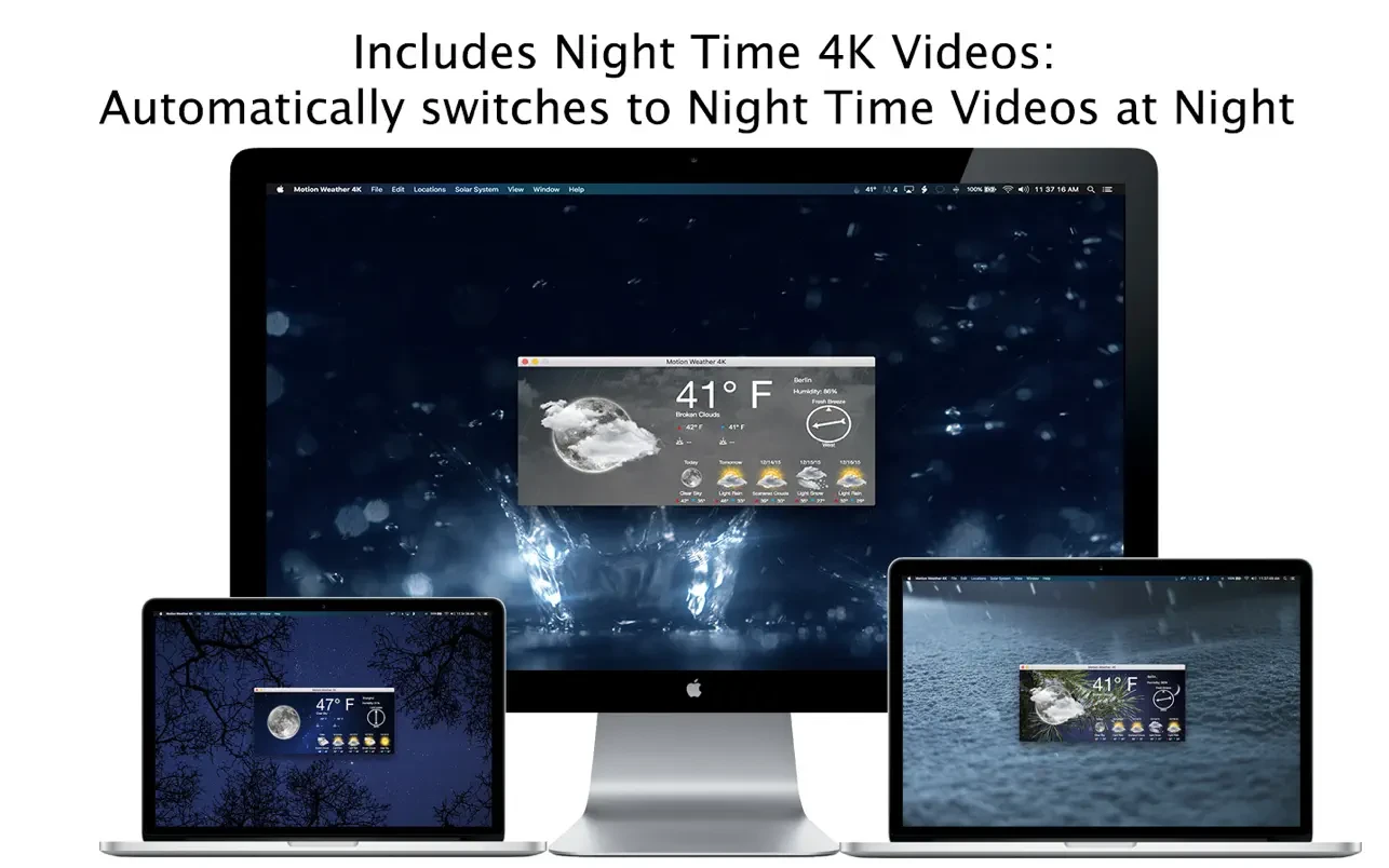 Motion Weather 4K - Ultra HD 截图 3