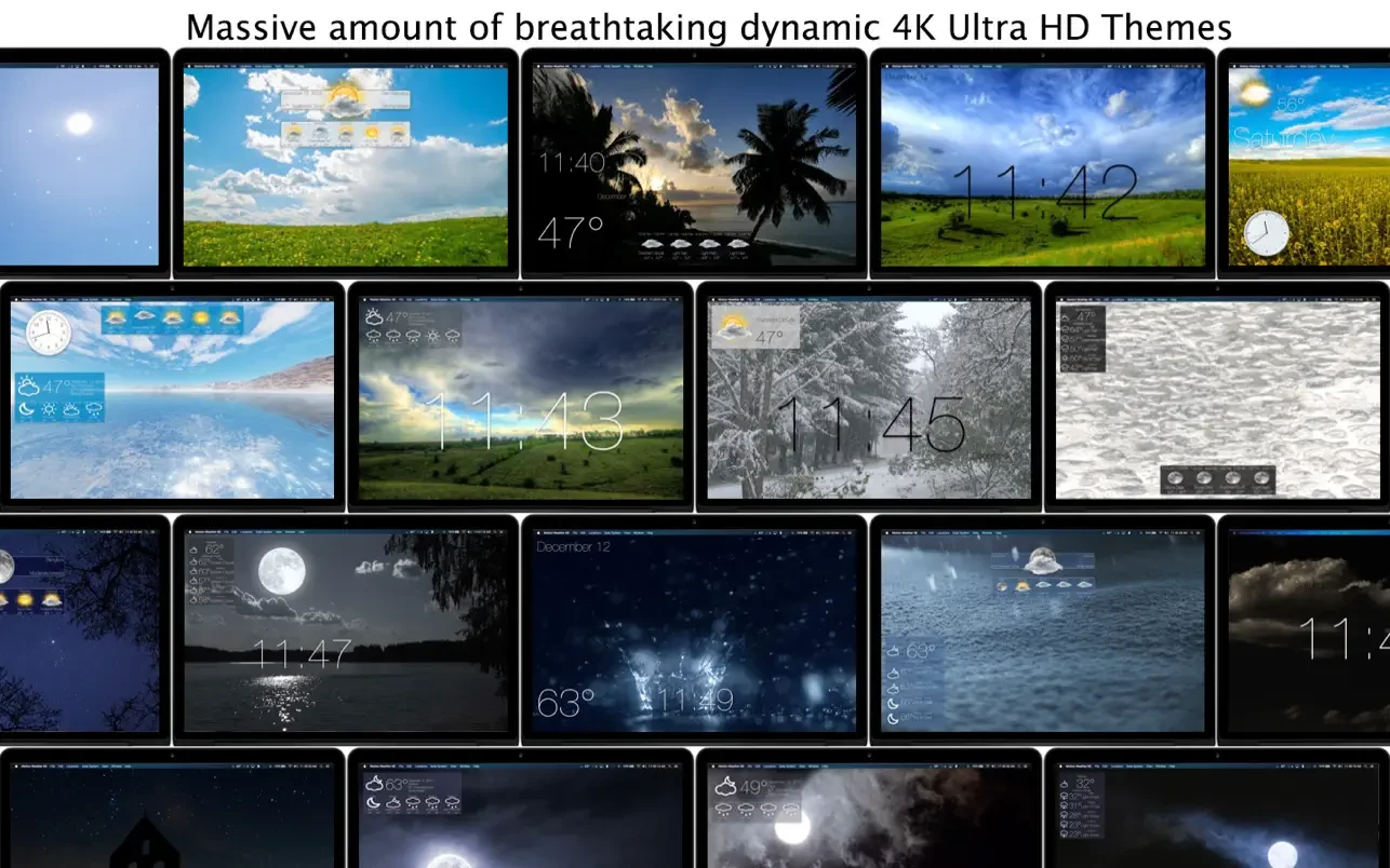 Motion Weather 4K - Ultra HD 截图 4
