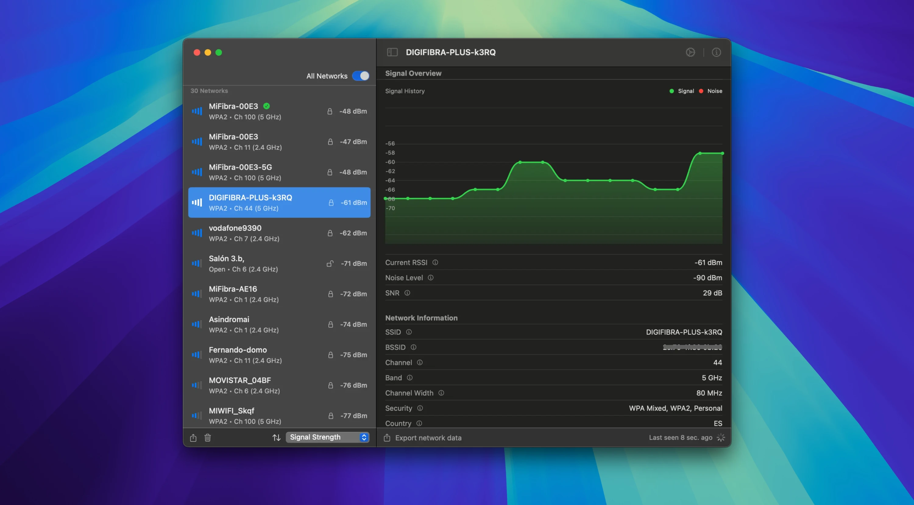 WiFiRadar Pro 截图 1