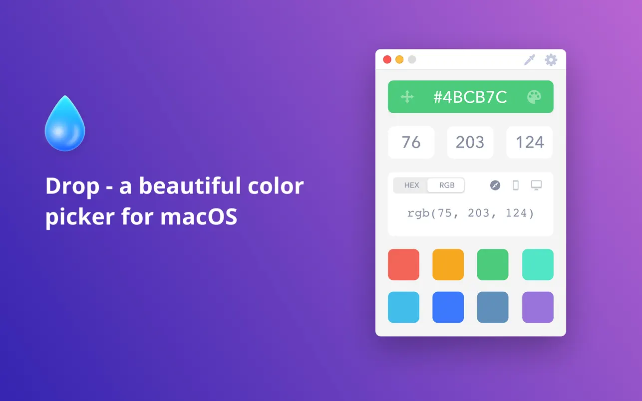 Drop - Color Picker 截图 1