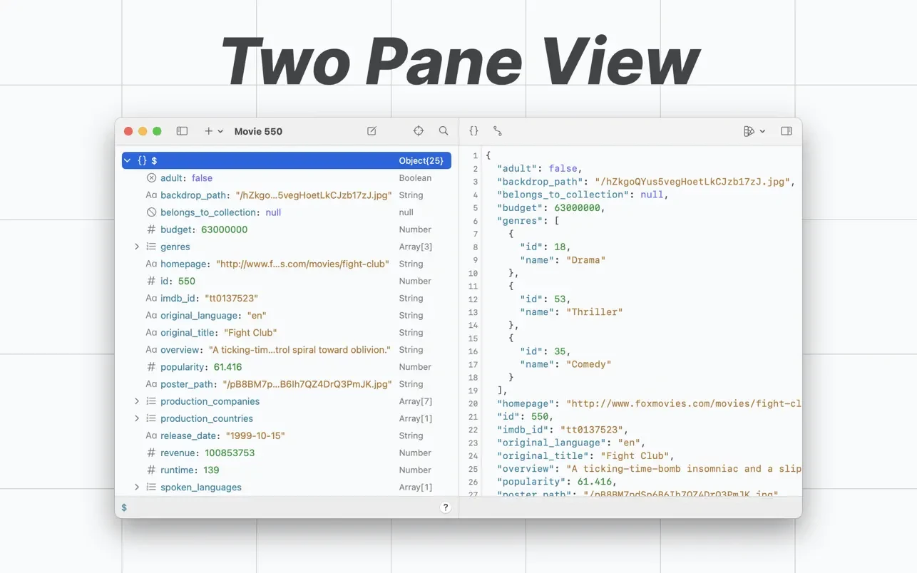 OK JSON - Viewer & Formatter 截图 2