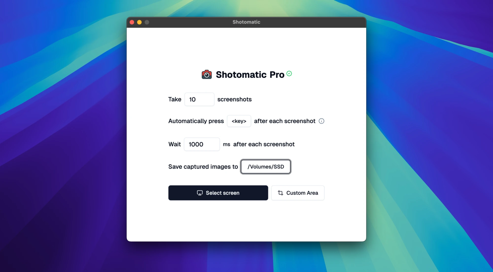 Shotomatic 截图 1