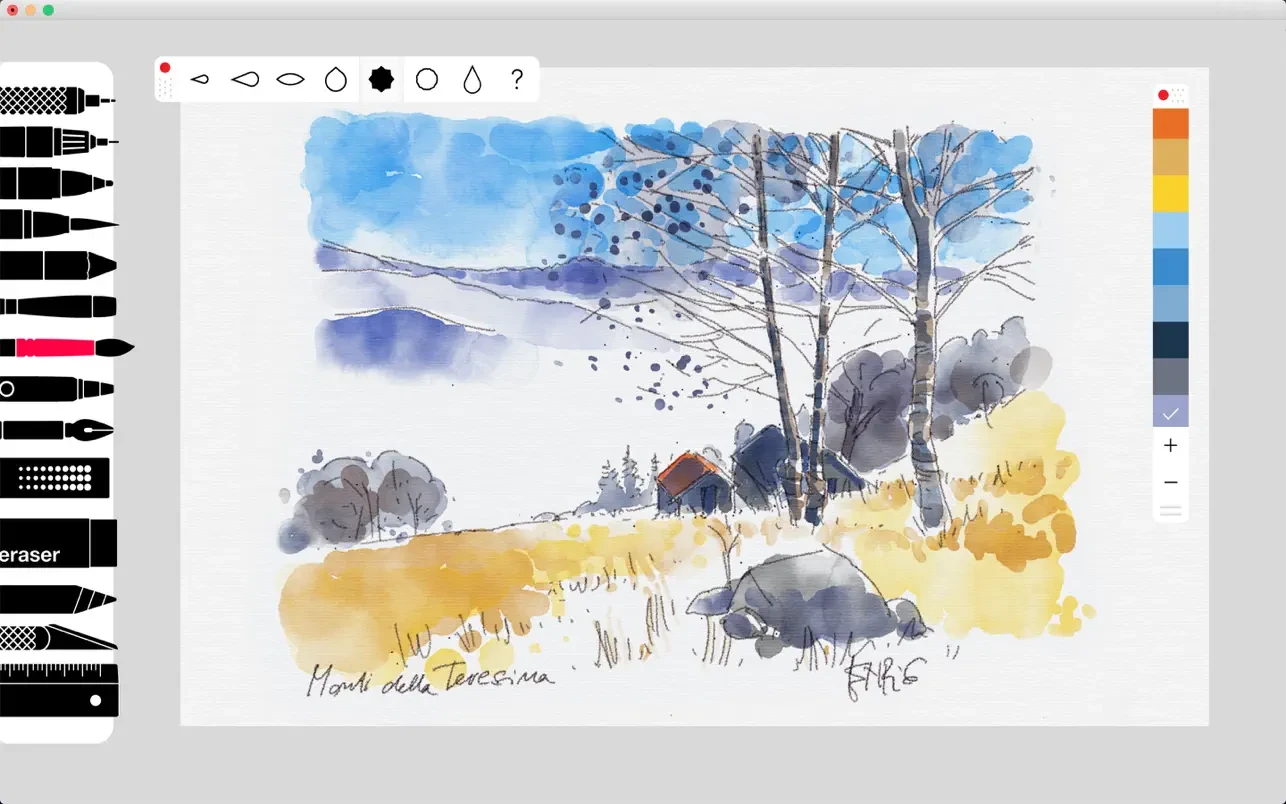 Tayasui Sketches Pro 截图 2