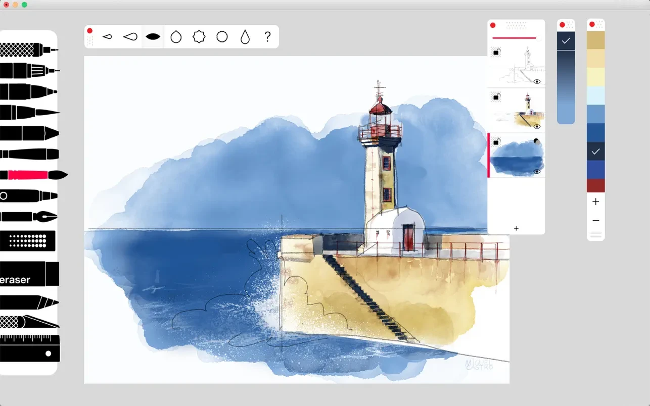Tayasui Sketches Pro 截图 4