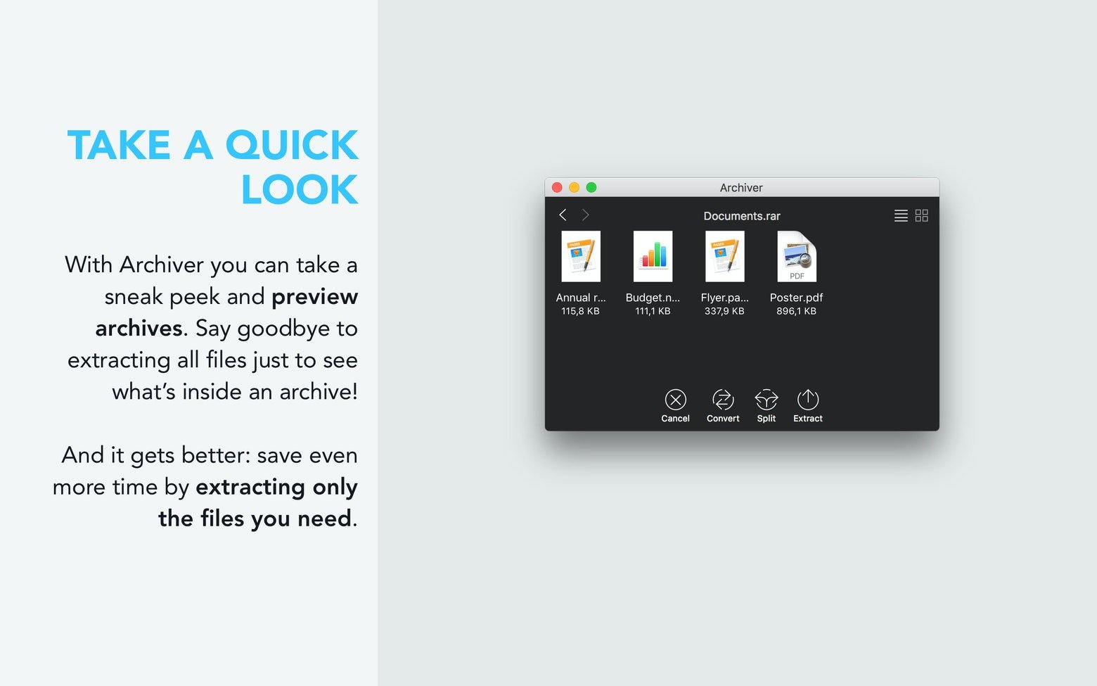 Archiver（以前的 Rucksack） 截图 3