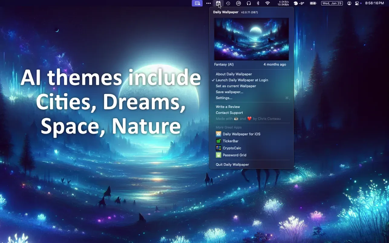 Daily Wallpaper HD - 4K Photos 截图 3