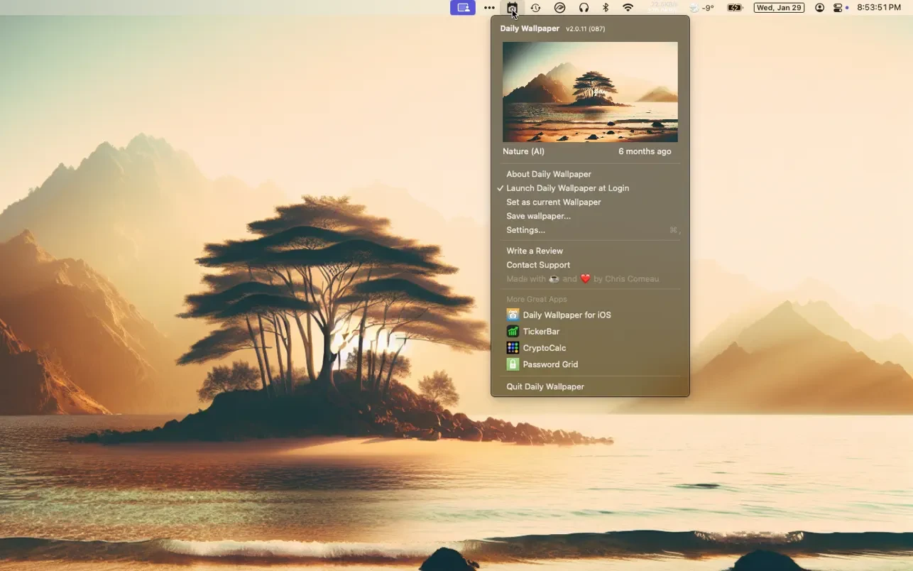 Daily Wallpaper HD - 4K Photos 截图 7