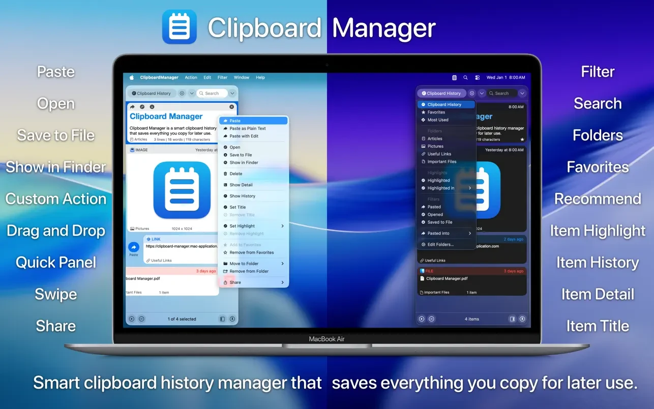 Clipboard Manager 截图 1