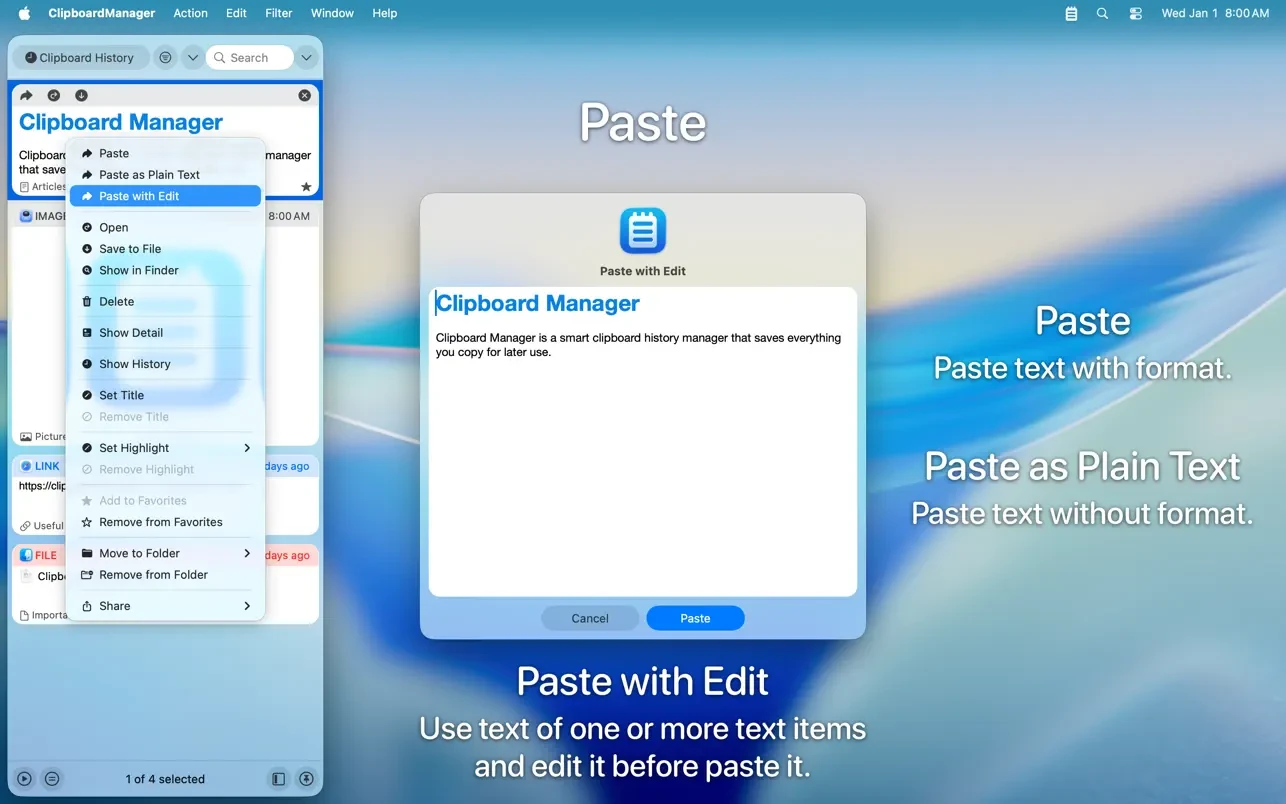 Clipboard Manager 截图 2