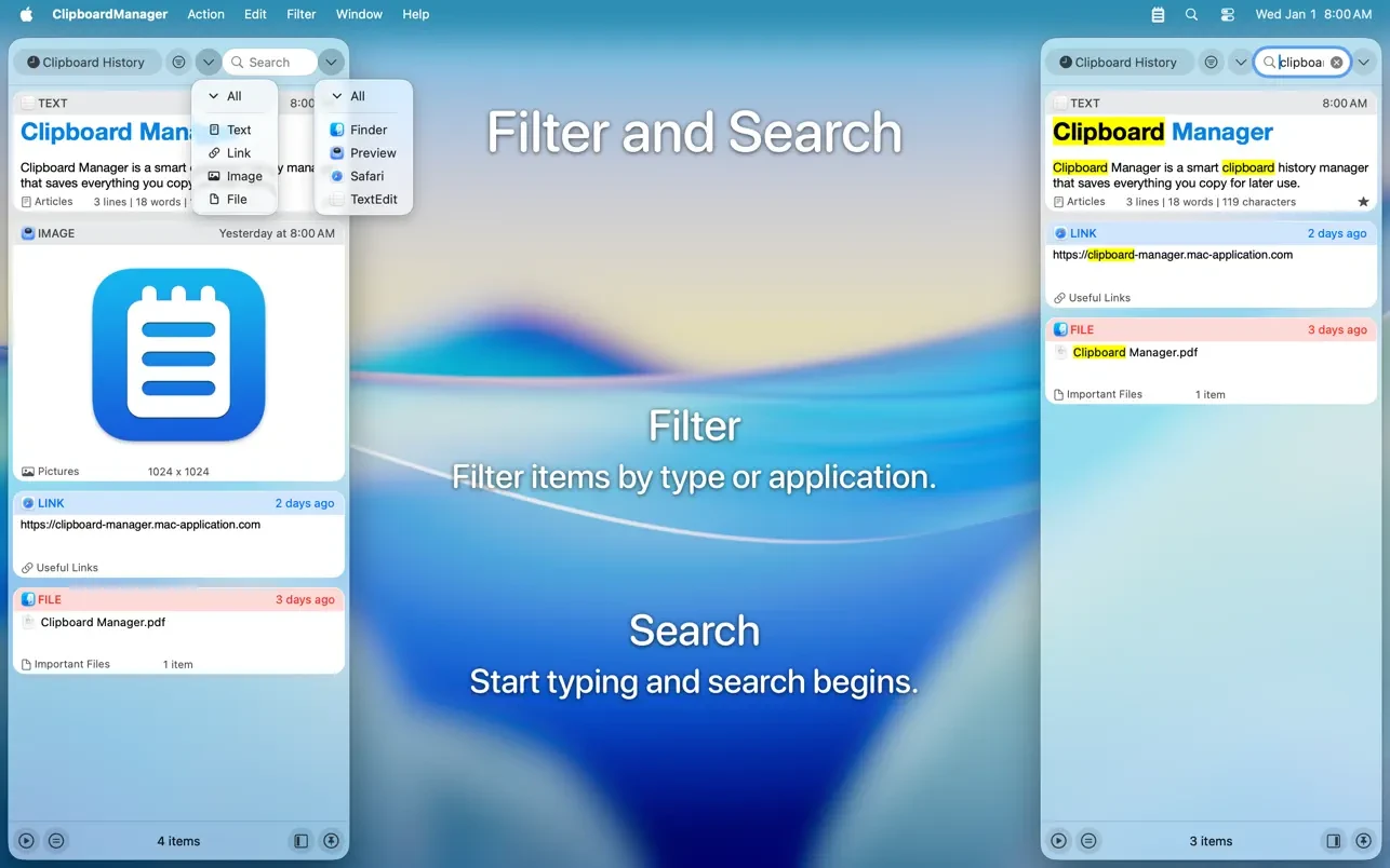 Clipboard Manager 截图 3