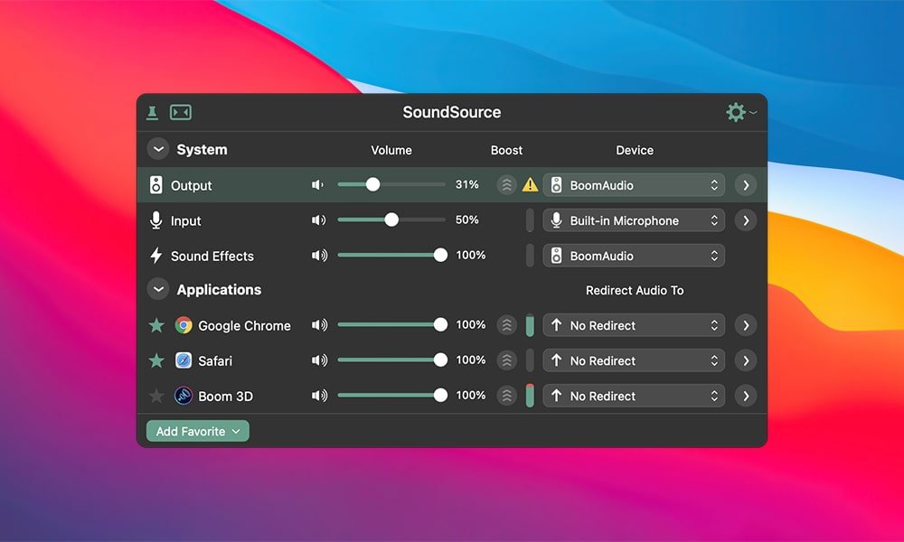 SoundSource 截图 2