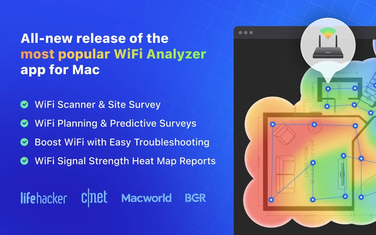 NetSpot: WiFi Analyzer 截图 1