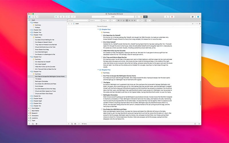 Scrivener 3 截图 2
