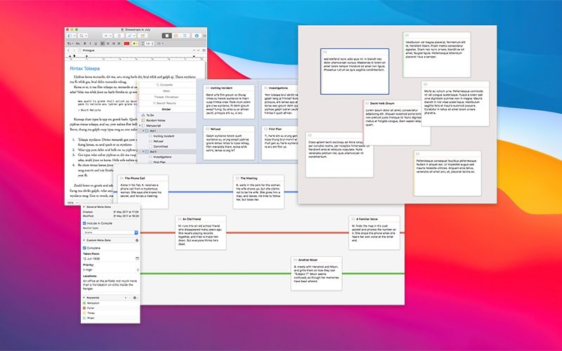 Scrivener 3 截图 4