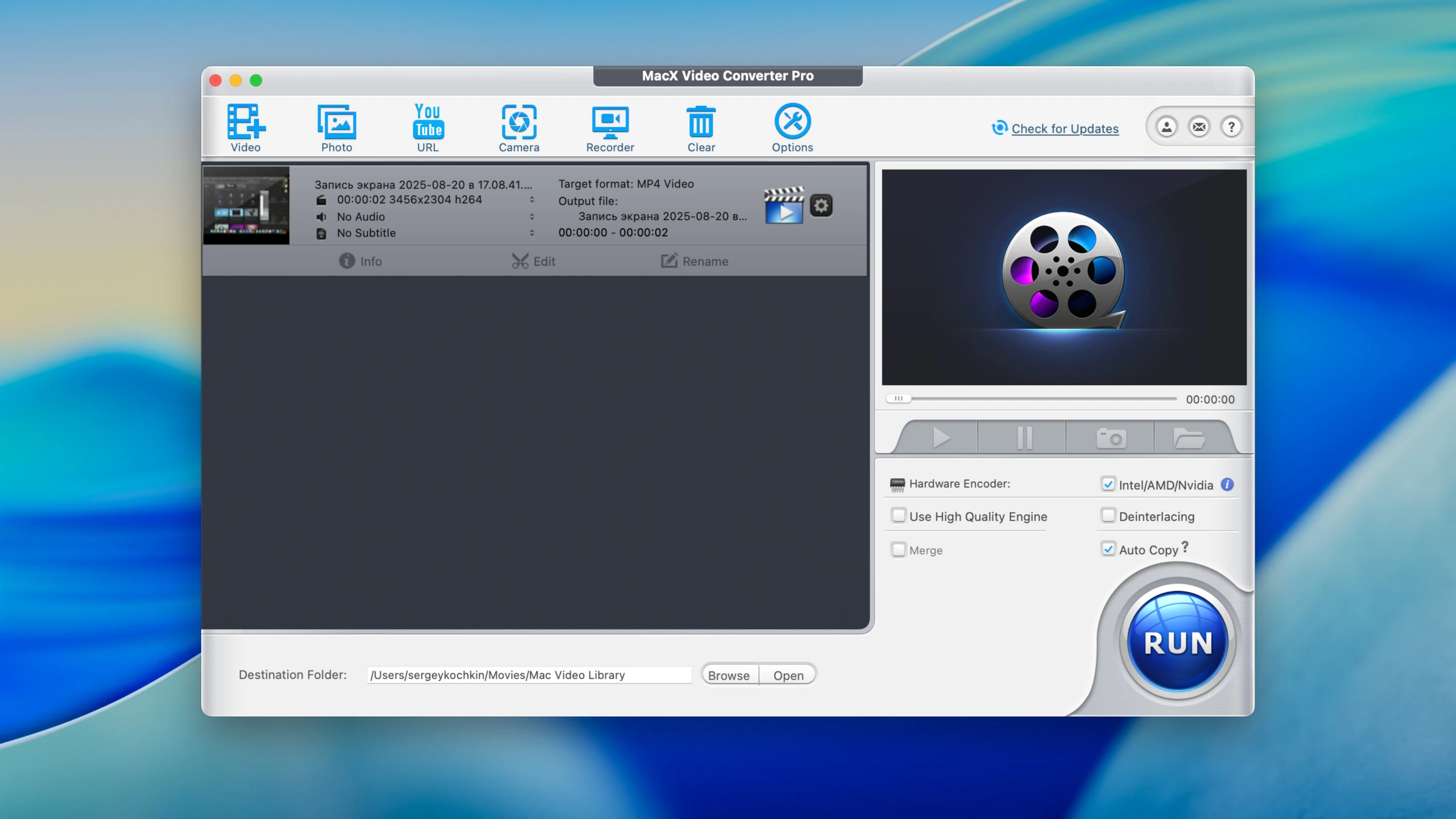 MacX Video Converter Pro 截图 2