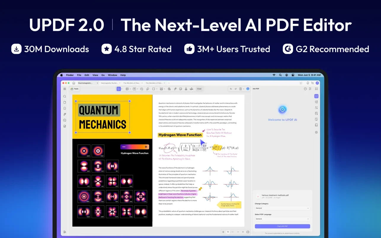 UPDF 2 - AI-Powered PDF Editor 截图 1