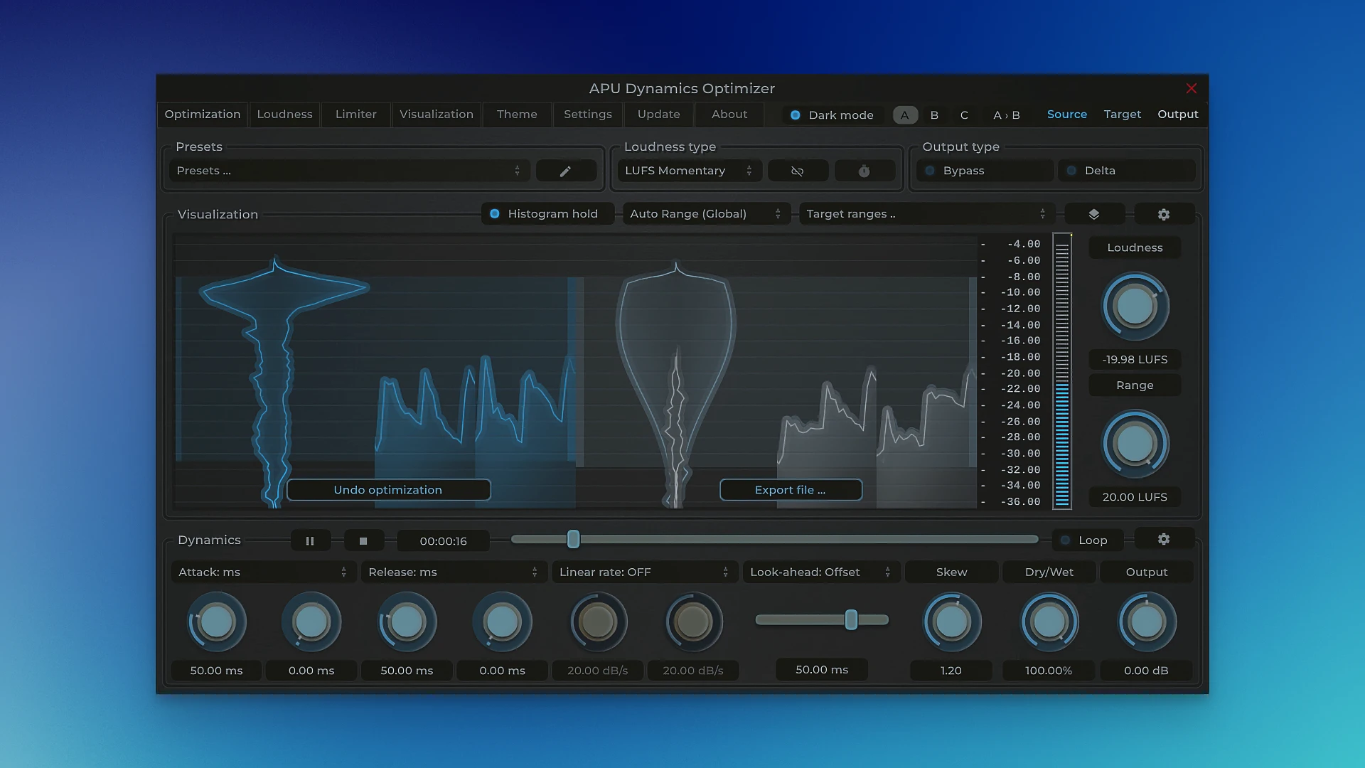 APU Software Dynamics Optimizer 截图 2