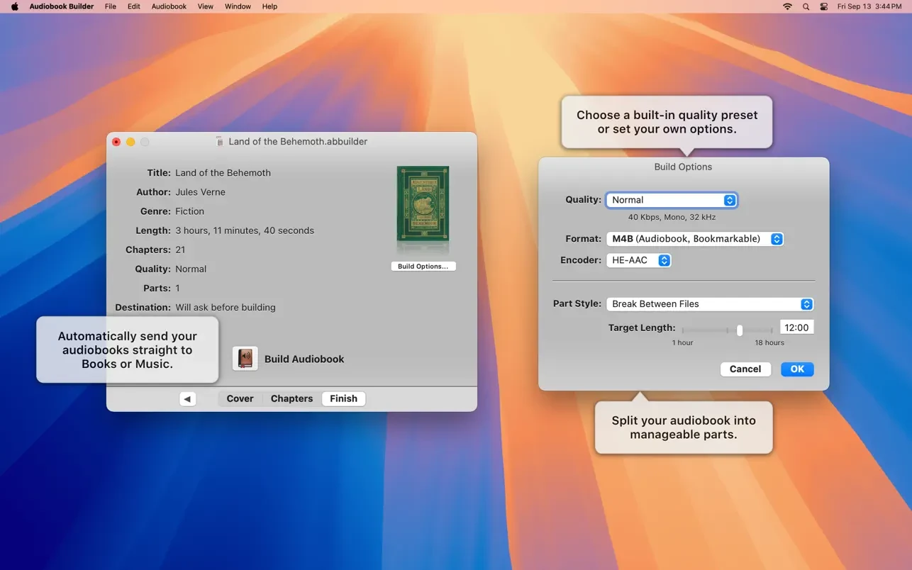 Audiobook Builder 截图 2