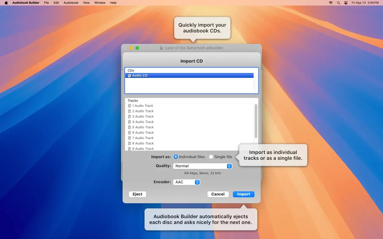 Audiobook Builder 截图 3