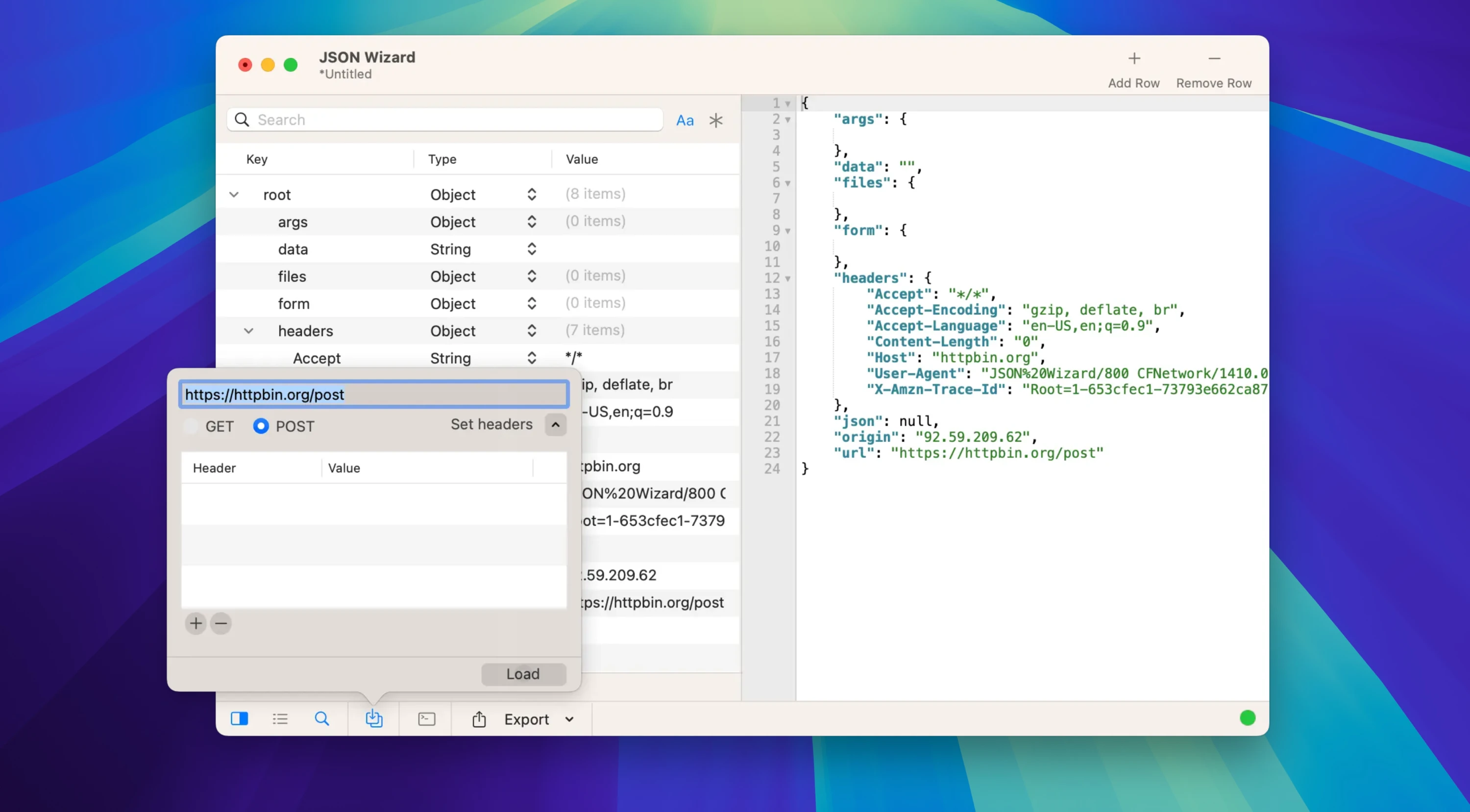 JSON Wizard 截图 2