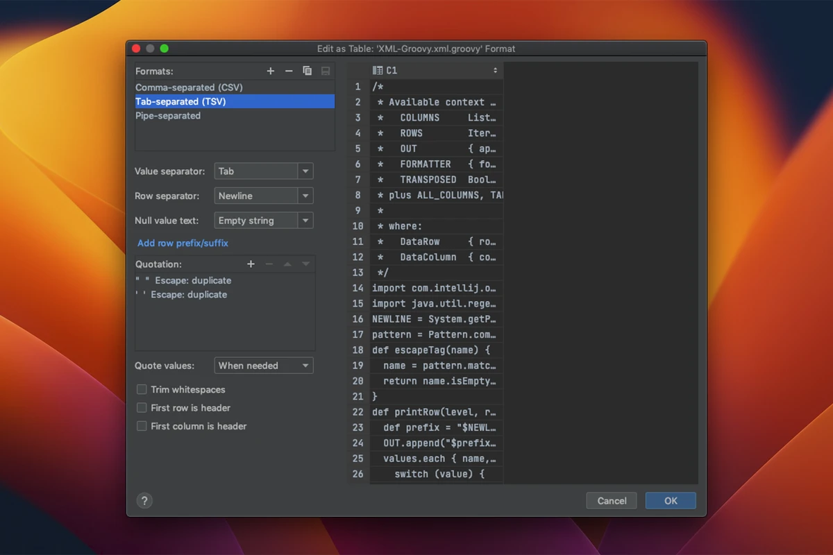 DataGrip 截图 4