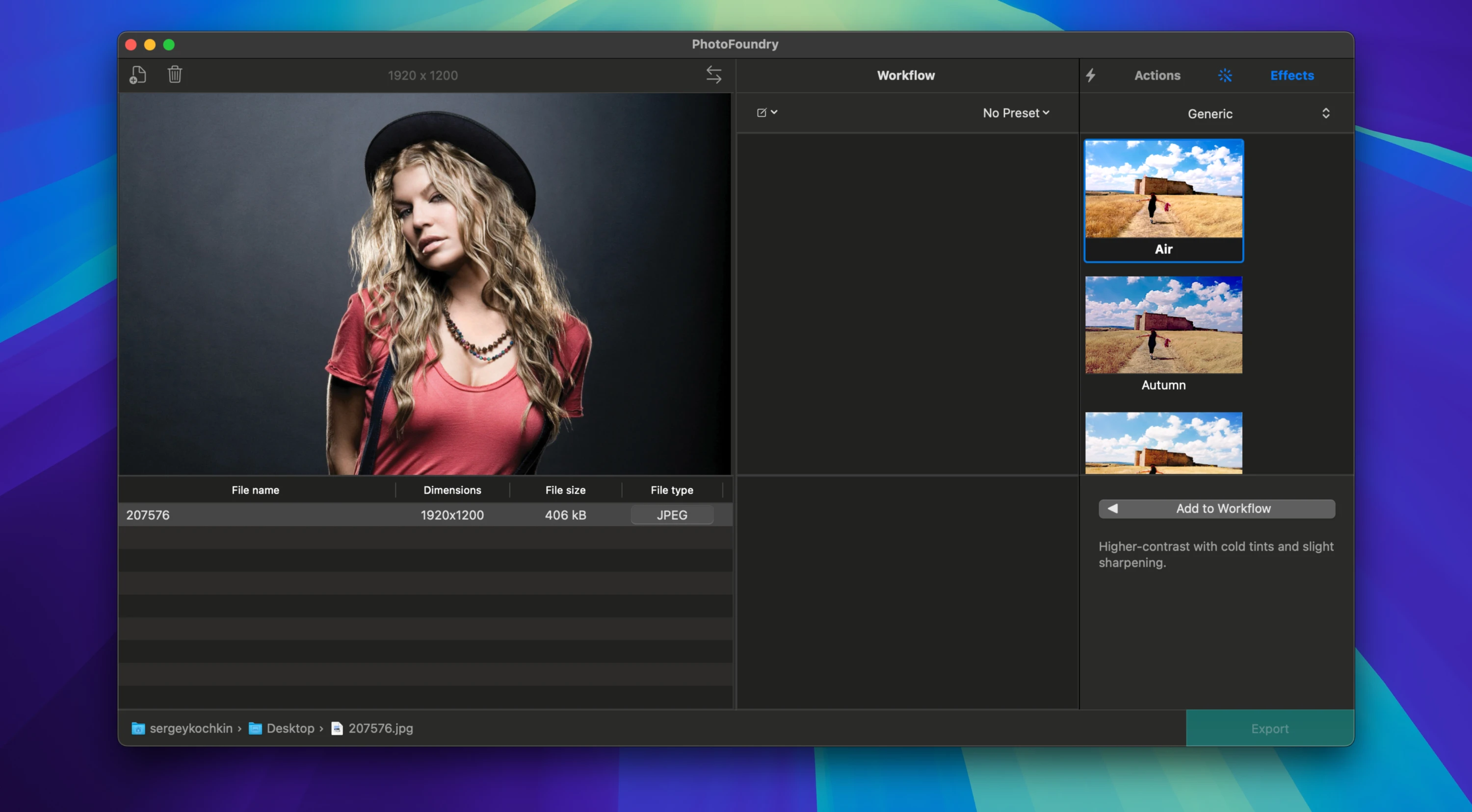 PhotoFoundry 截图 1