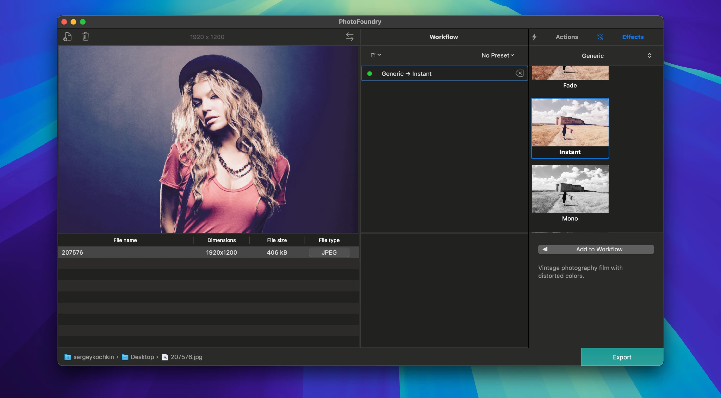 PhotoFoundry 截图 2