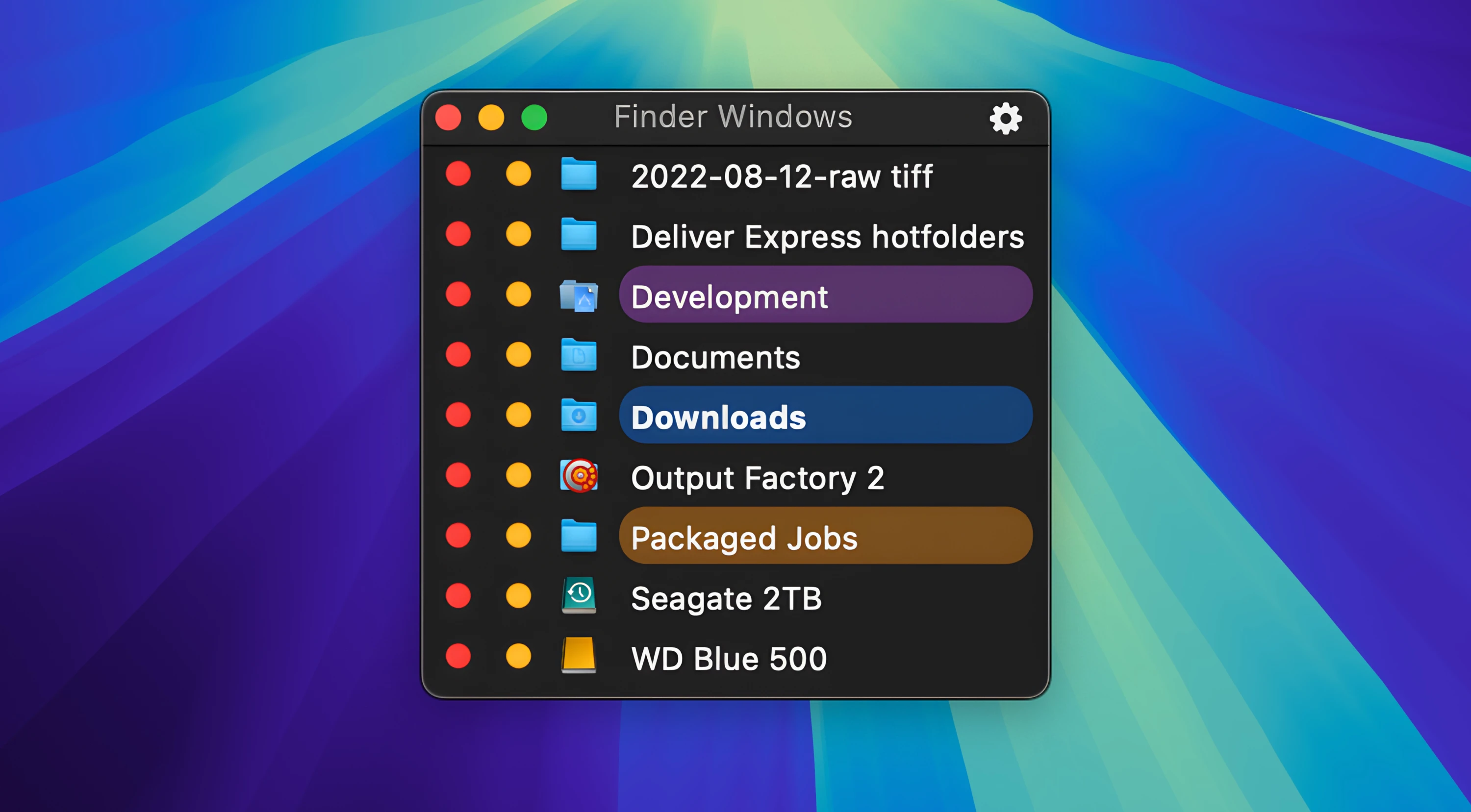 Finder Windows 截图 2