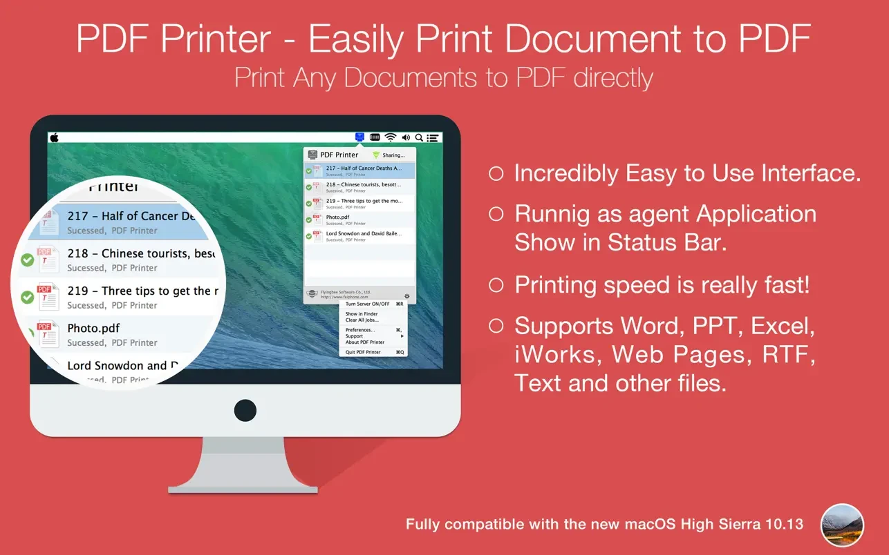 PDF Printer - Easily Print to PDF 截图 2