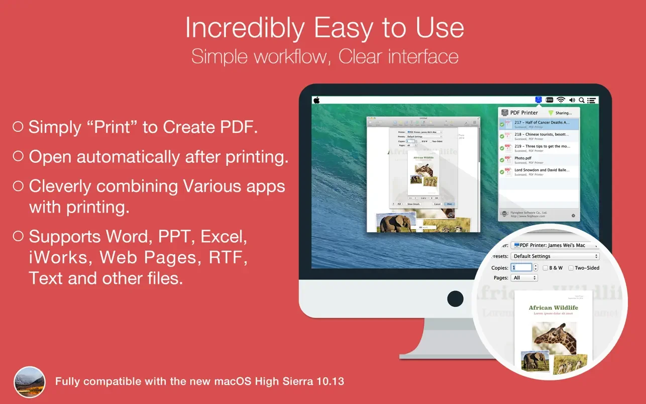PDF Printer - Easily Print to PDF 截图 3