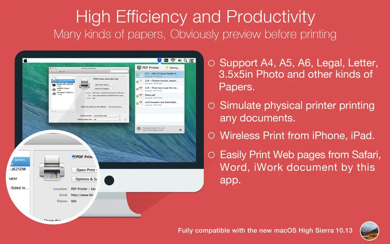 PDF Printer - Easily Print to PDF 截图 4