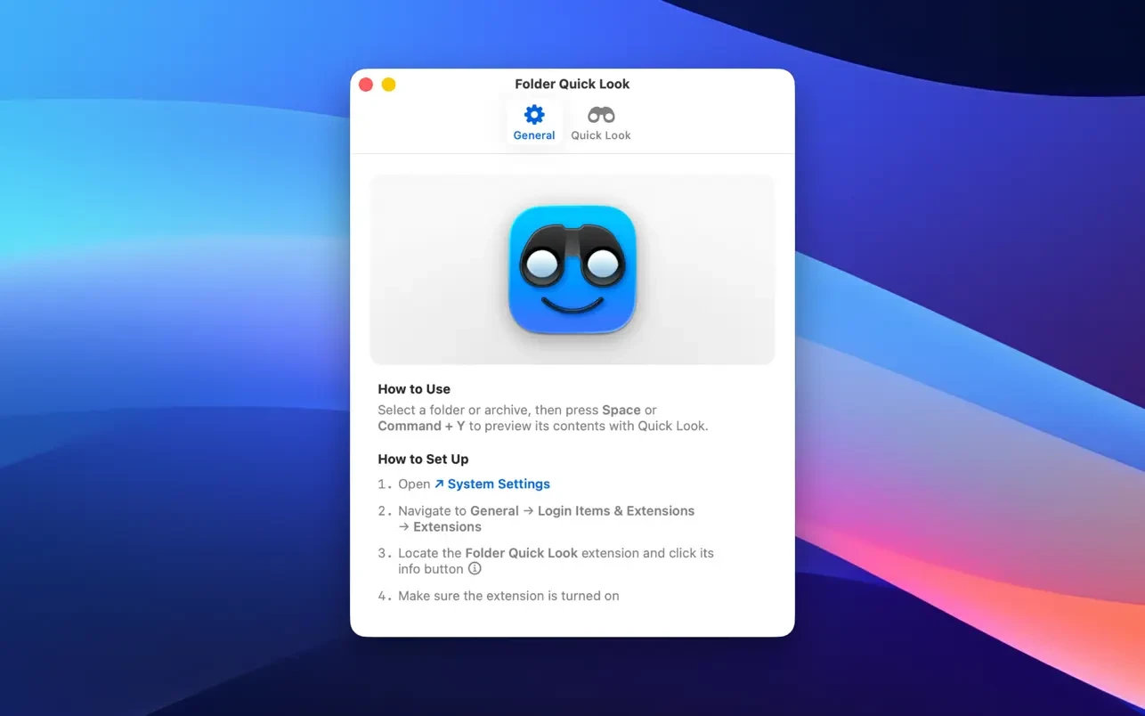Folder Quick Look 截图 1