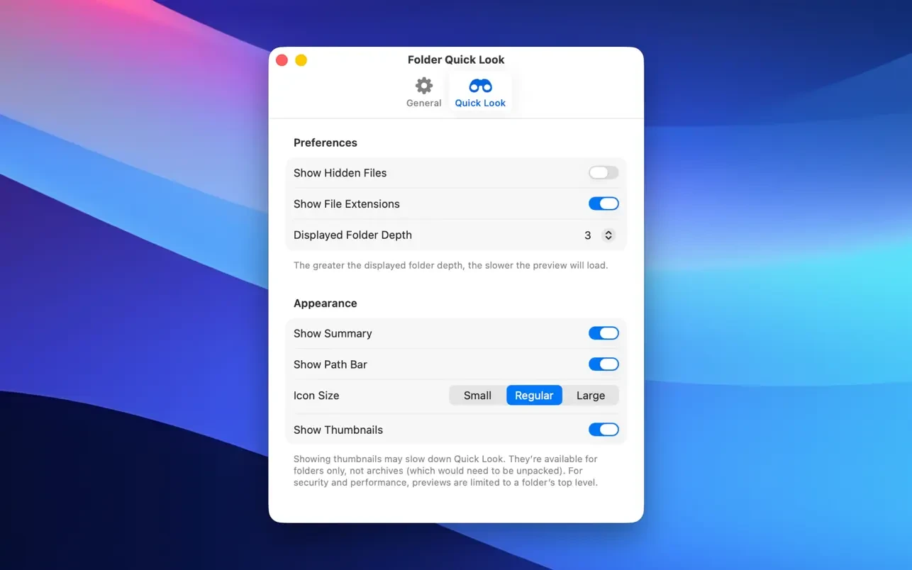 Folder Quick Look 截图 3