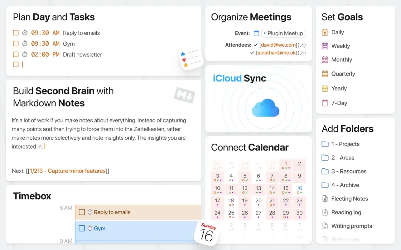 NotePlan - To-Do List & Notes 截图 2