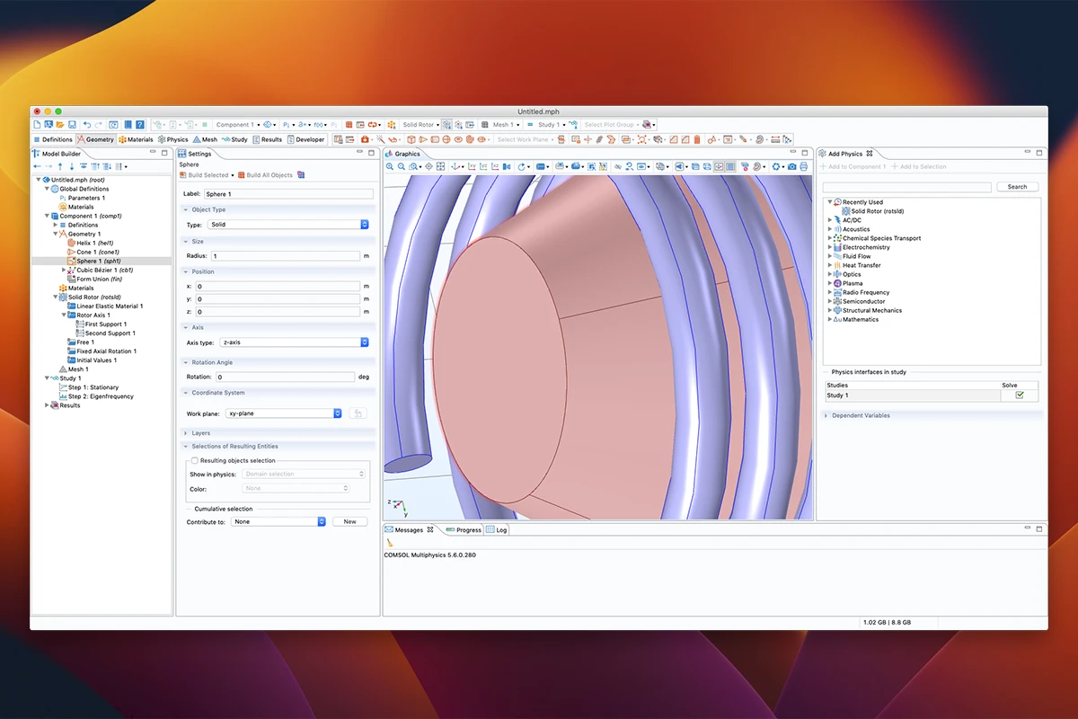 COMSOL Multiphysics 截图 4