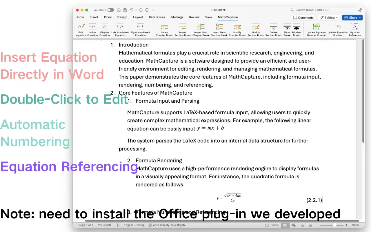 MathCapture – Equation Editor 截图 2