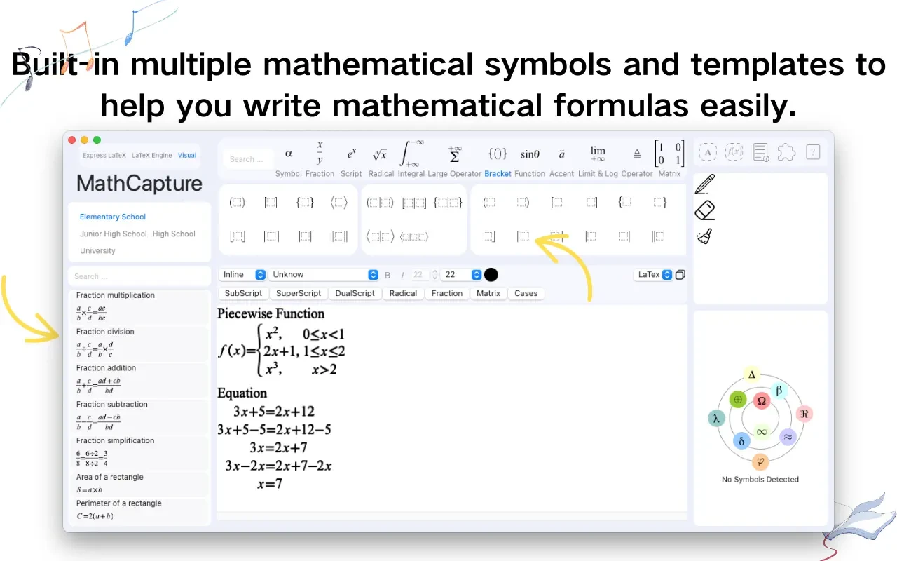 MathCapture – Equation Editor 截图 7