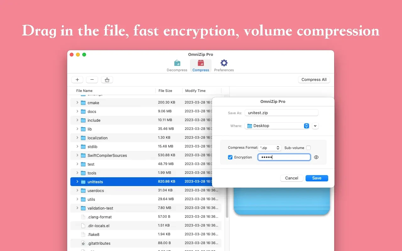 OmniZip - RAR Extractor 截图 2