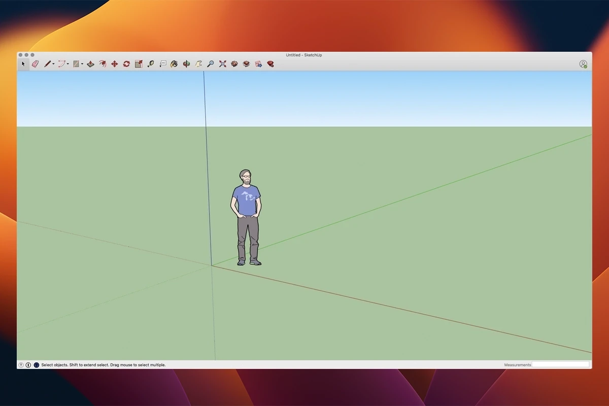 SketchUp Pro 2026 截图 1