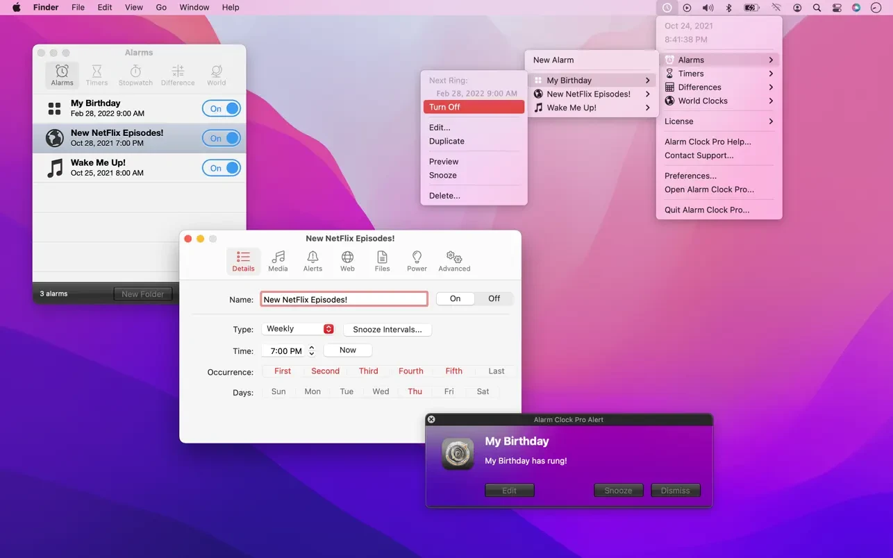 Alarm Clock Pro 截图 7