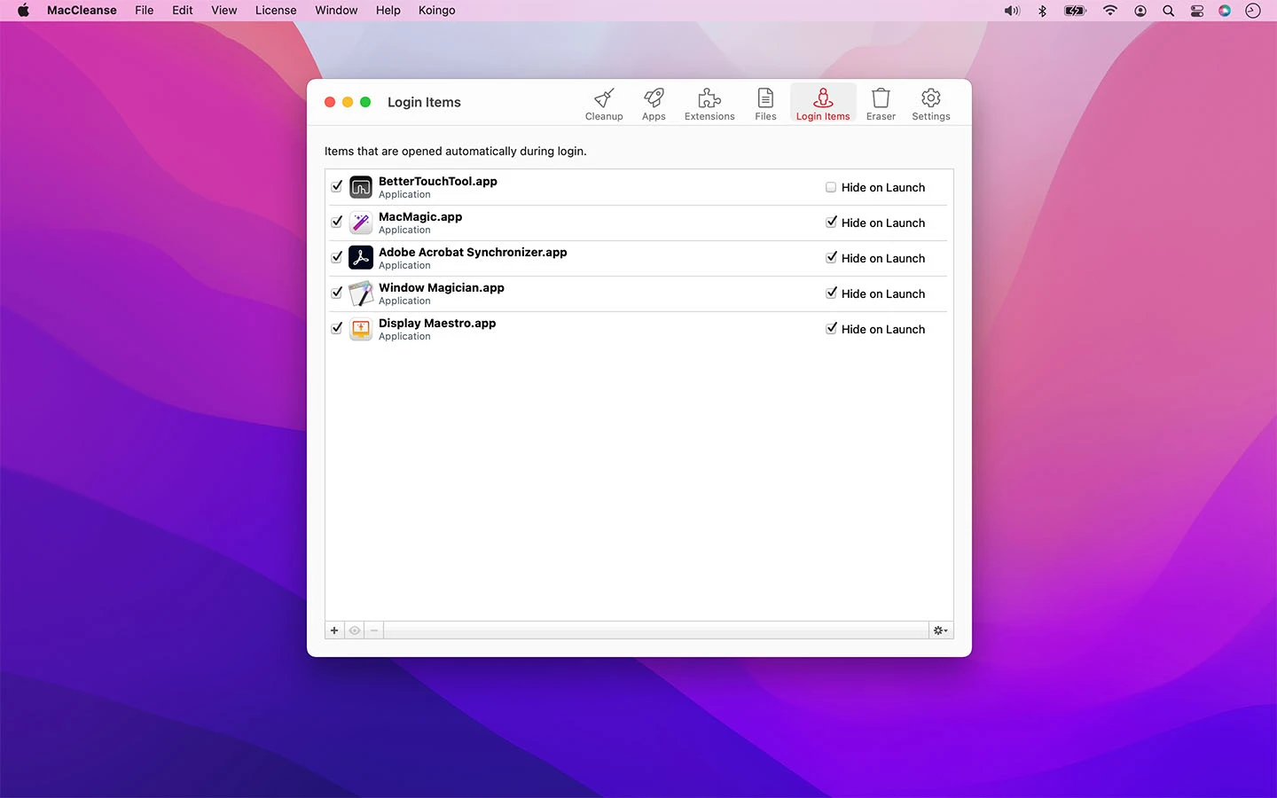 MacCleanse 截图 6