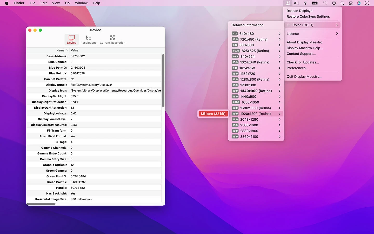 Display Maestro 截图 1